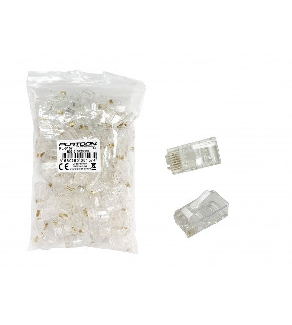 PL-6157  CAT6 YENİ NESİL DELİKLİ ETHERNET JACK...